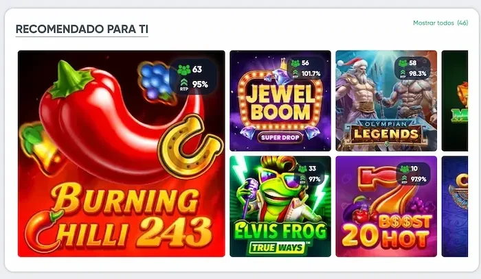 IviBet Casino games